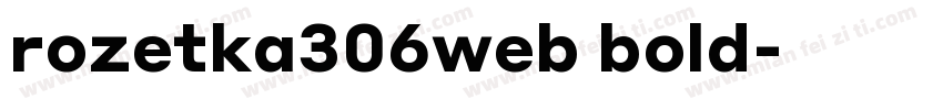 rozetka306web bold字体转换